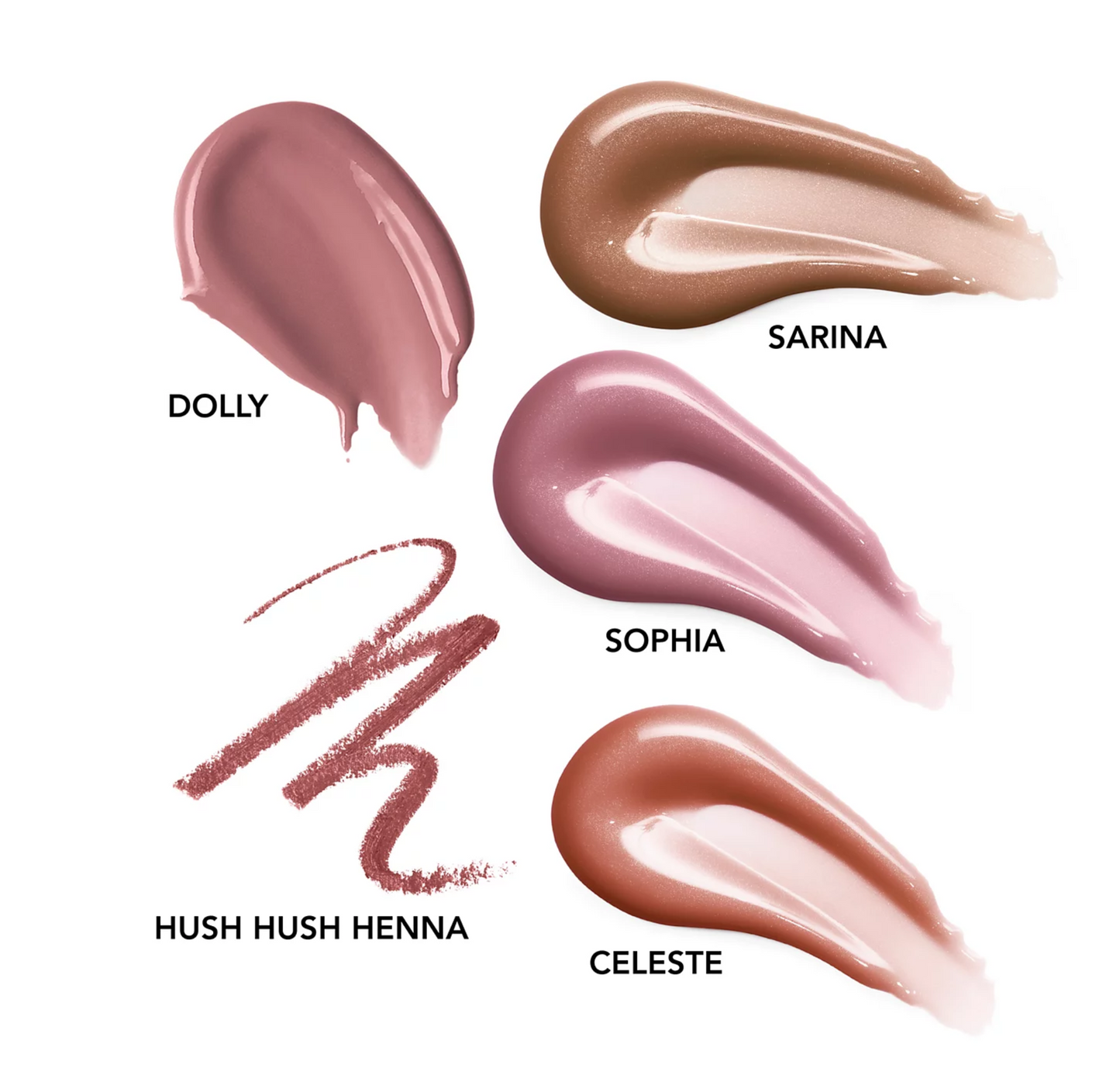 Buxom LIMITED EDITION 5-Pc. Babe Celebration Lip Gloss & Lip Liner Set