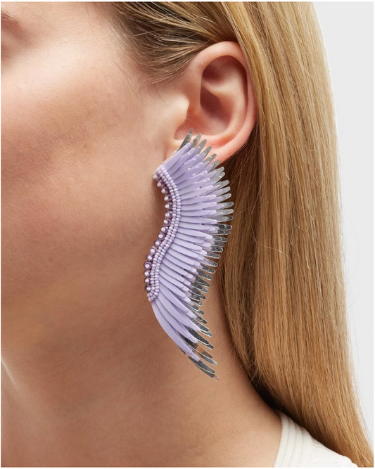 Mignonne Gavigan Madeline Earrings in Lilac