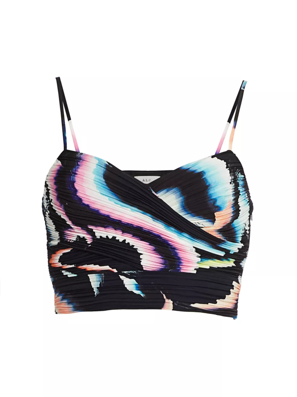 A.L.C. Sula Silk Cropped Top - Size 4