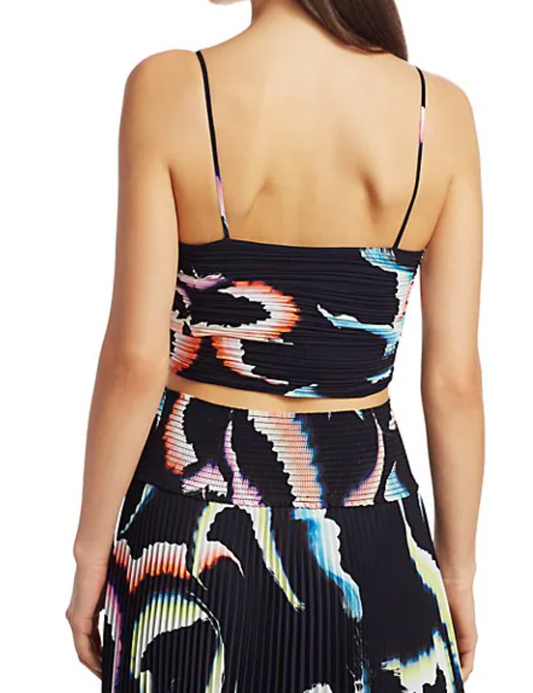 A.L.C. Sula Silk Cropped Top - Size 4