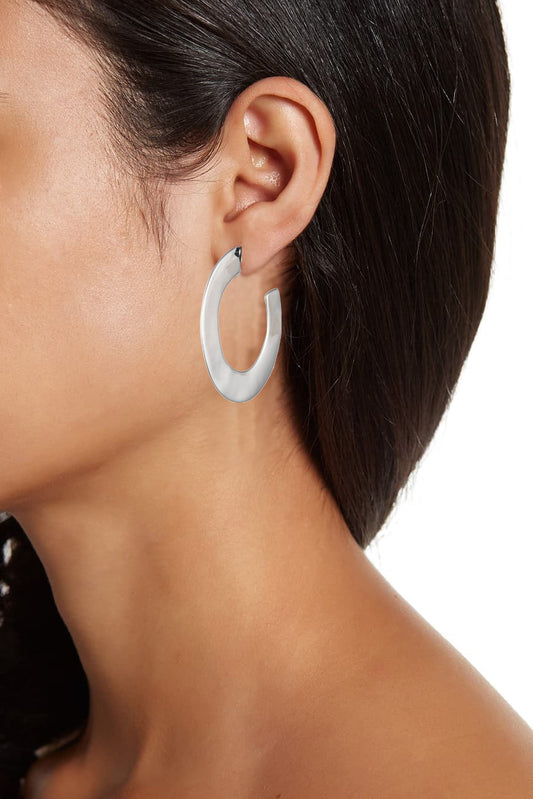 Alexis Bittar Liquid Metal Orbit Hoop Earrings