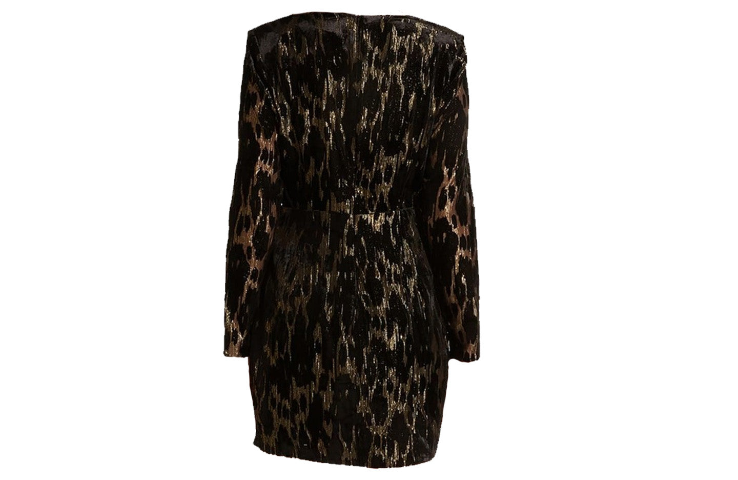 Bardot Ariella Metallic Mini Dress - Size XS