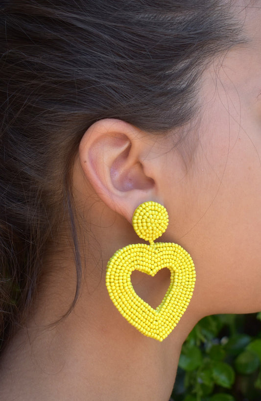 BAUBLEBAR Vionette Heart Drop Earrings