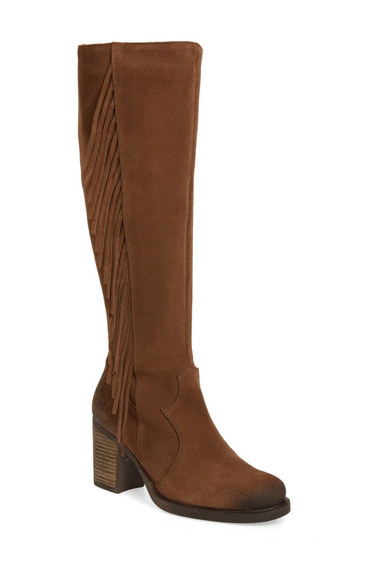 Bos. & Co. Houston Tan Suede Waterproof Knee High Boot