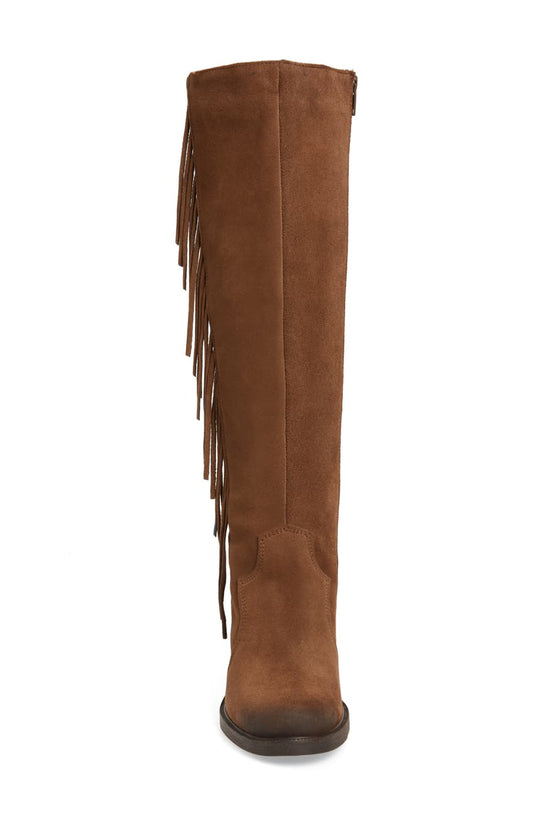 Bos. & Co. Houston Tan Suede Waterproof Knee High Boot