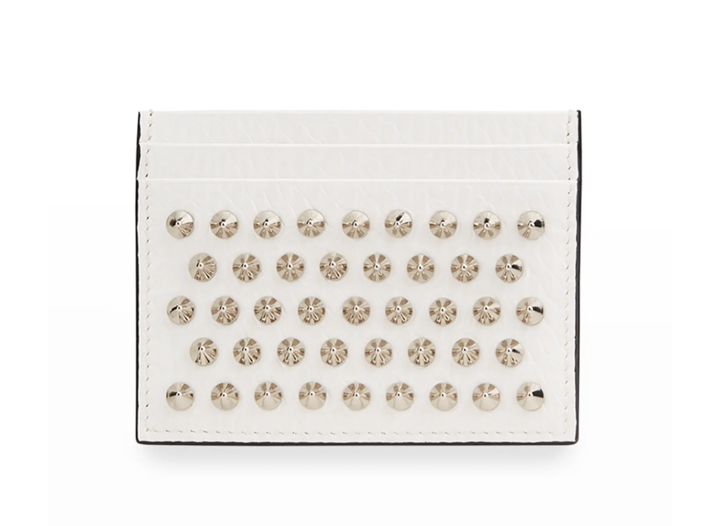 Christian Louboutin Men's W Kios Calf Jurassic Spikes Card Case
