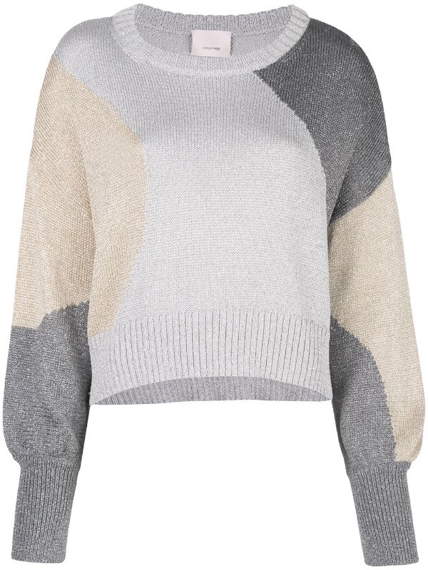 Cinq à Sept Clara Colorblock Pullover Sweater