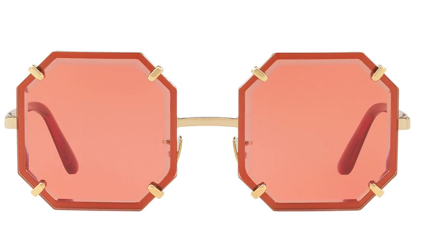 Dolce & Gabbana Red Jewel Sunglasses