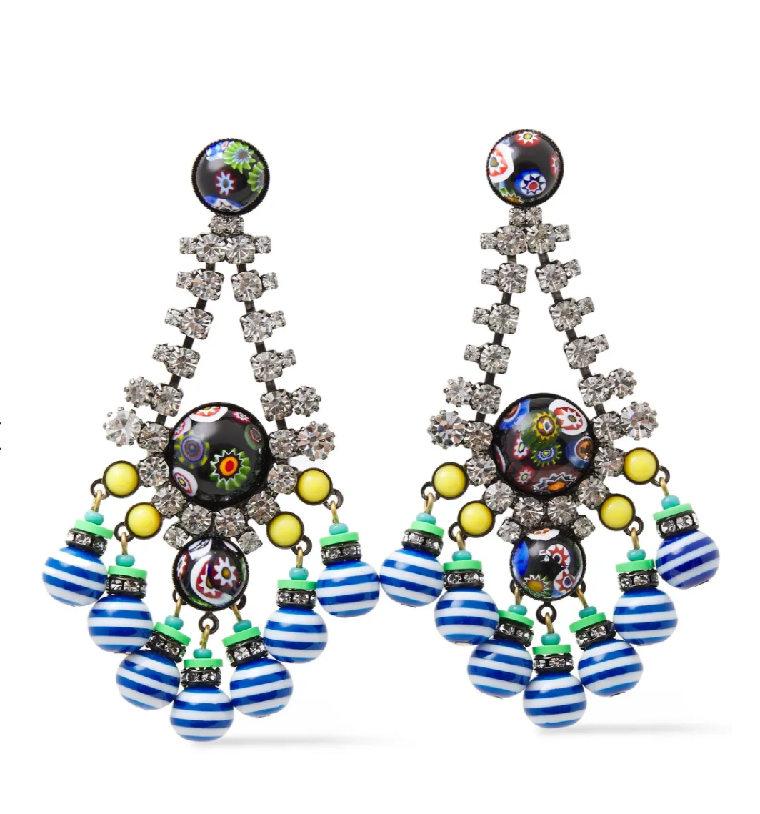 Elizabeth Cole Chandelier Earrings