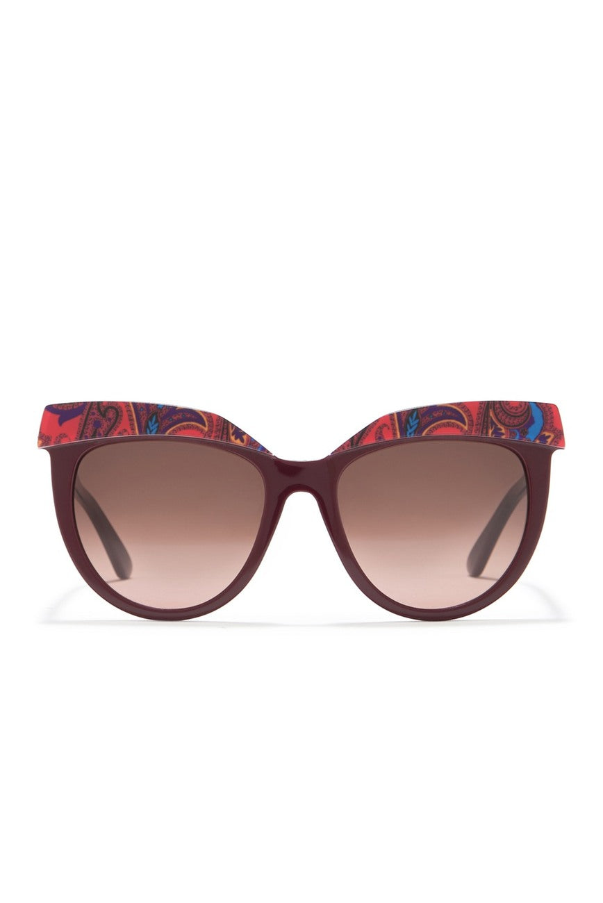 Etro 54mm Round Sunglasses