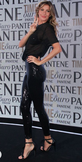 Trouve Sequin Leggings - Size S