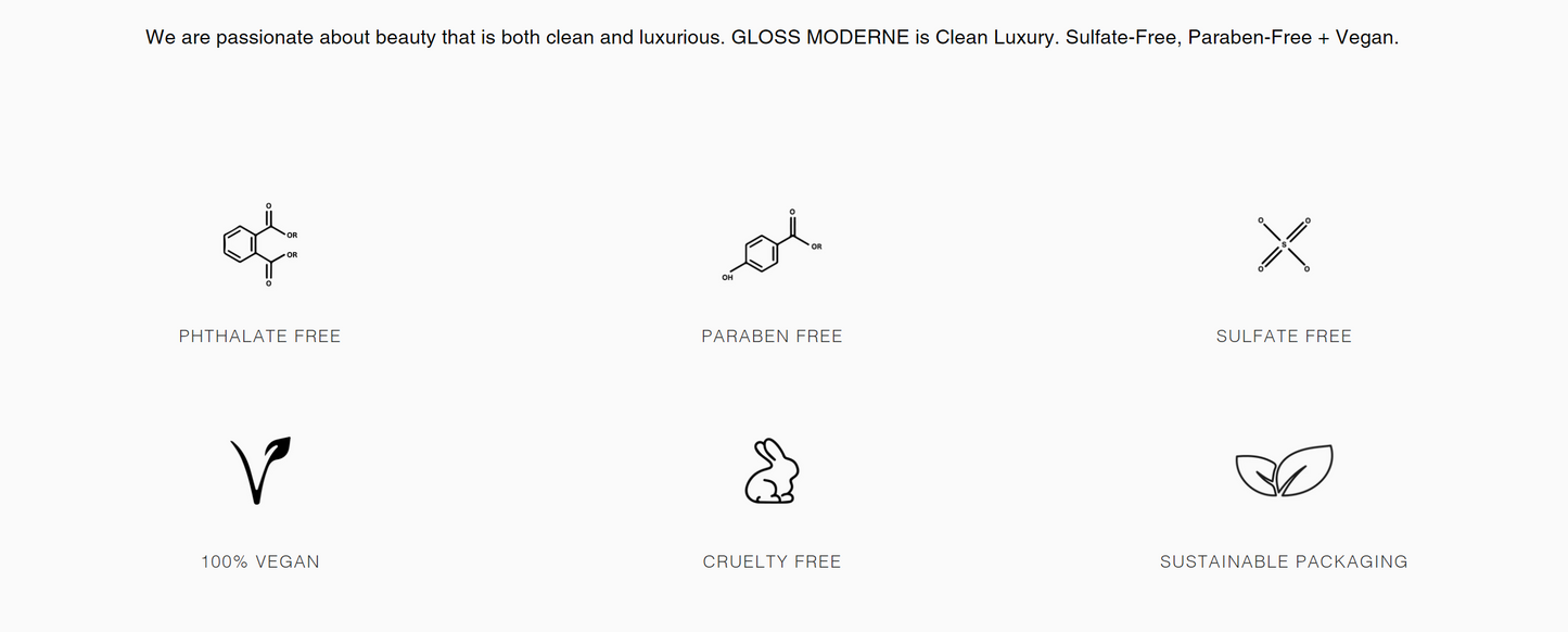 GLOSS MODERNE Clean Luxury Roll-On Perfume Oil in Universelle - Travel Size