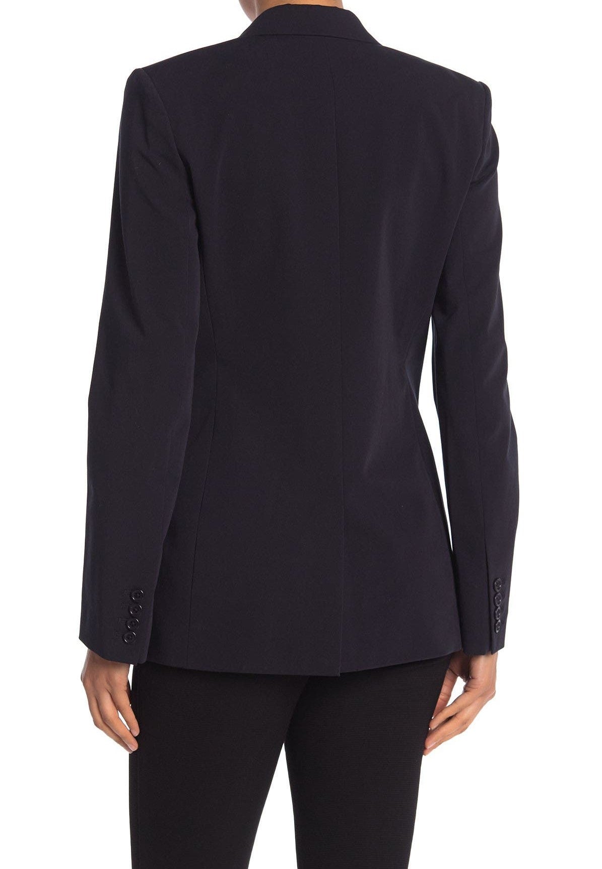 Helmut Lang Rider Notch Lapel Two-Button Blazer - Size 8