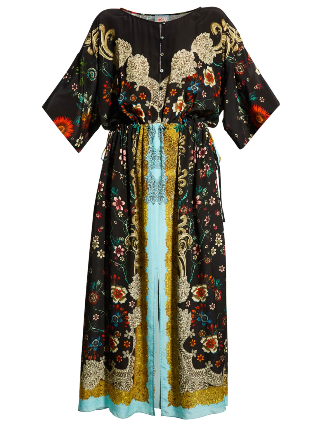 Johhny Was Botan Thalia Dress w/ Slip - Size L