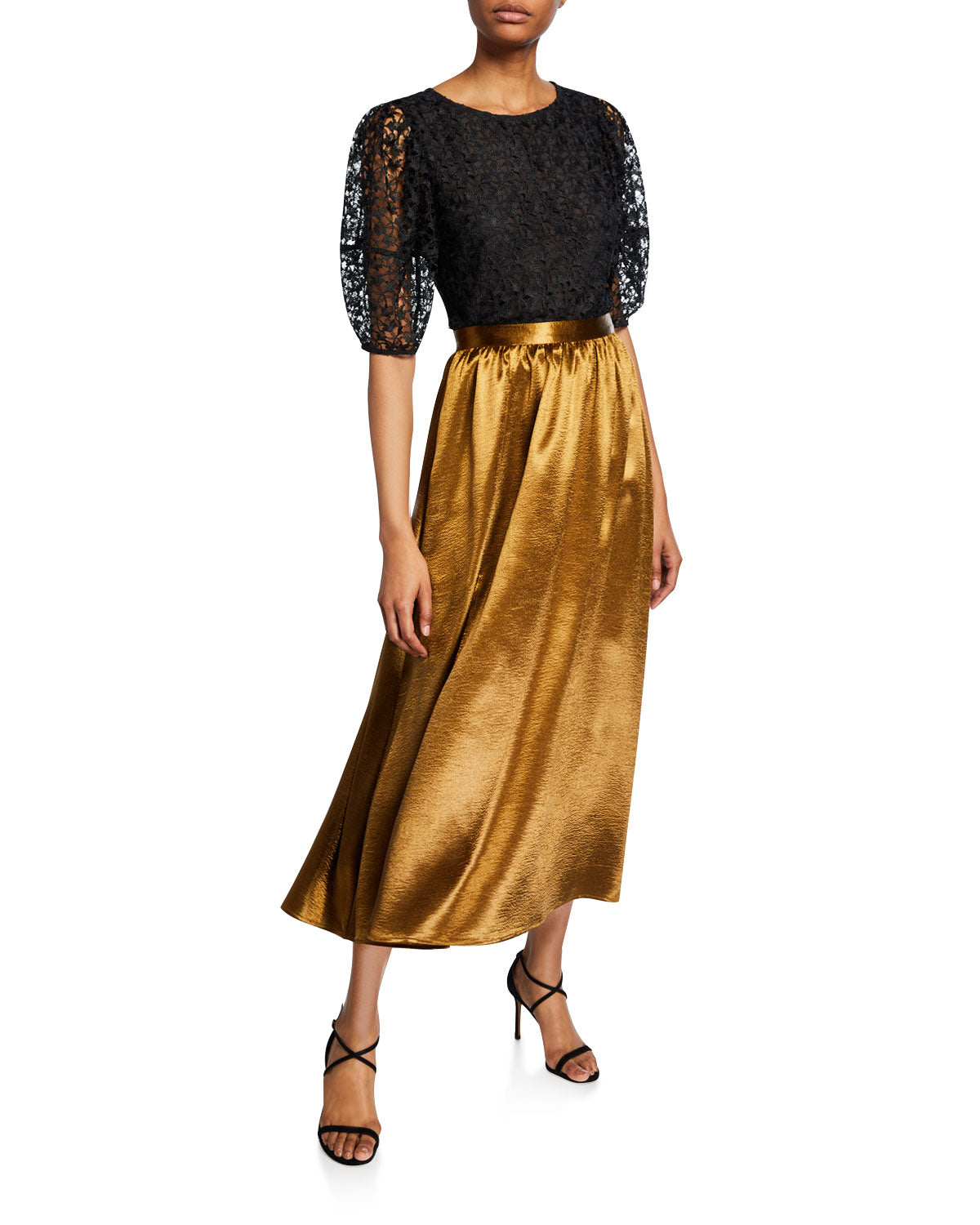 Joie Duffy Skirt Lacquer