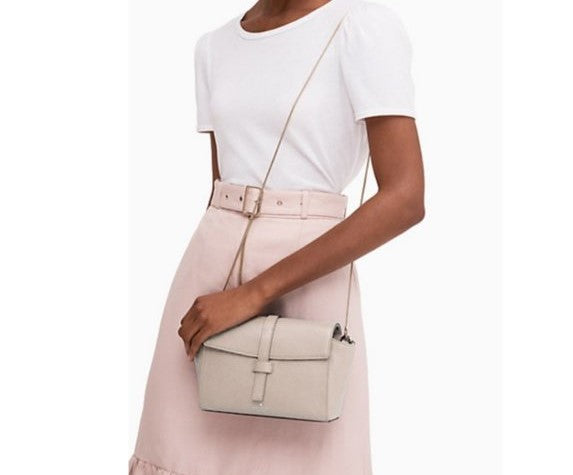 Kate Spade New York Riverside Street Emmie Embossed Leather Crossbody Bag