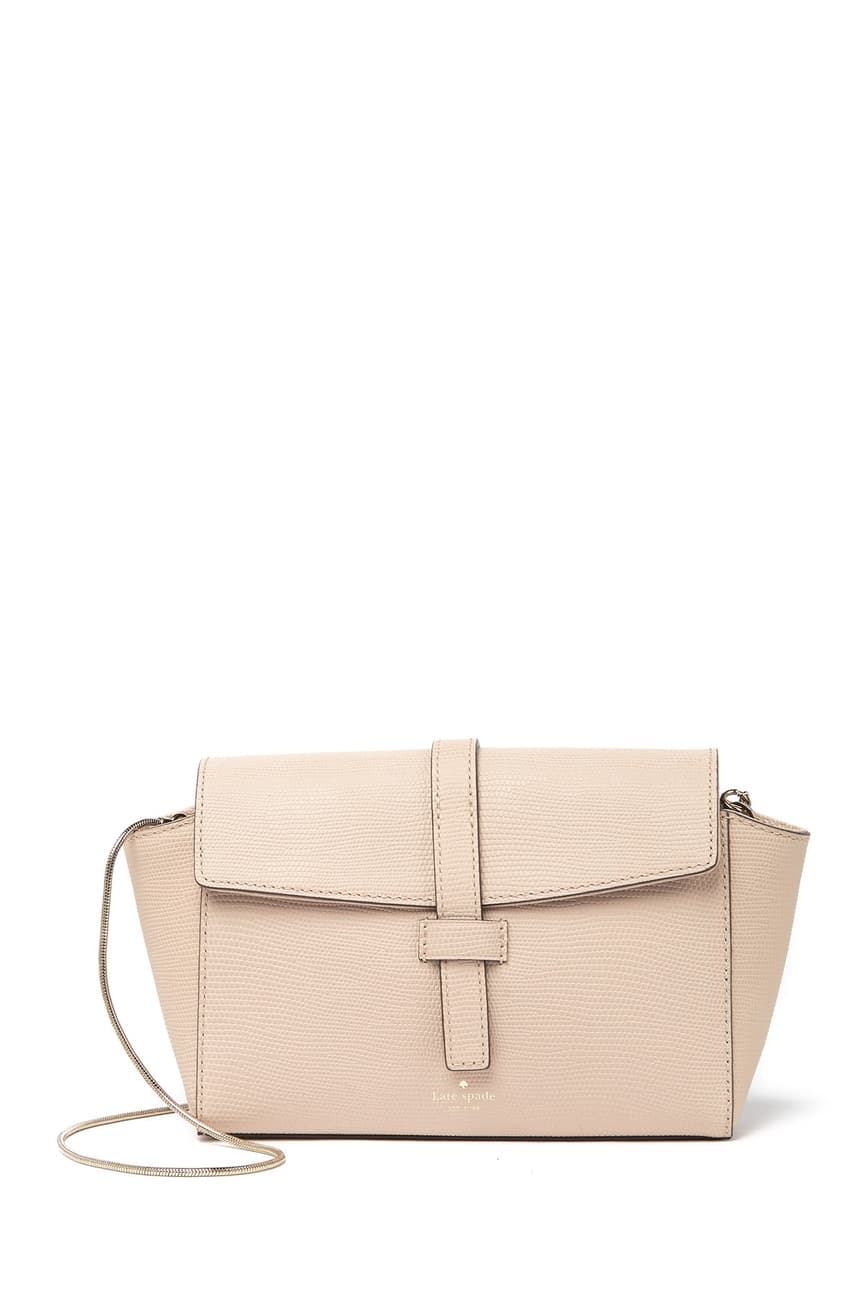 Kate Spade New York Riverside Street Emmie Embossed Leather Crossbody Bag