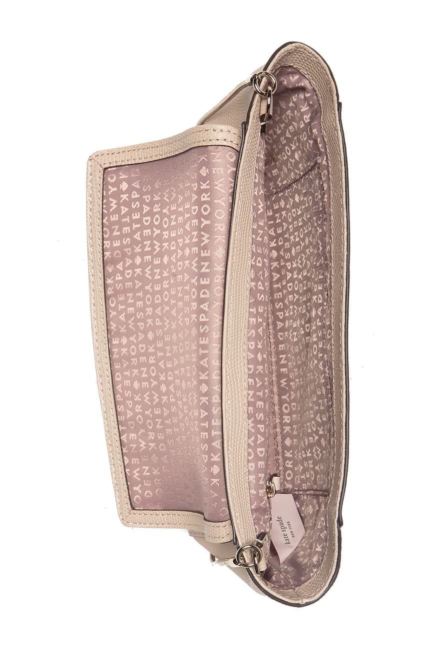 Kate Spade New York Riverside Street Emmie Embossed Leather Crossbody Bag