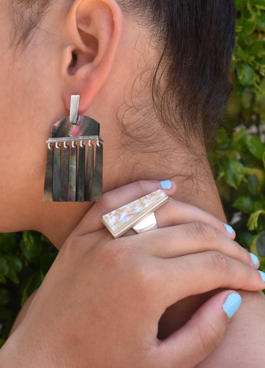 Kendra Scott Layne Abalone Dangle Earrings