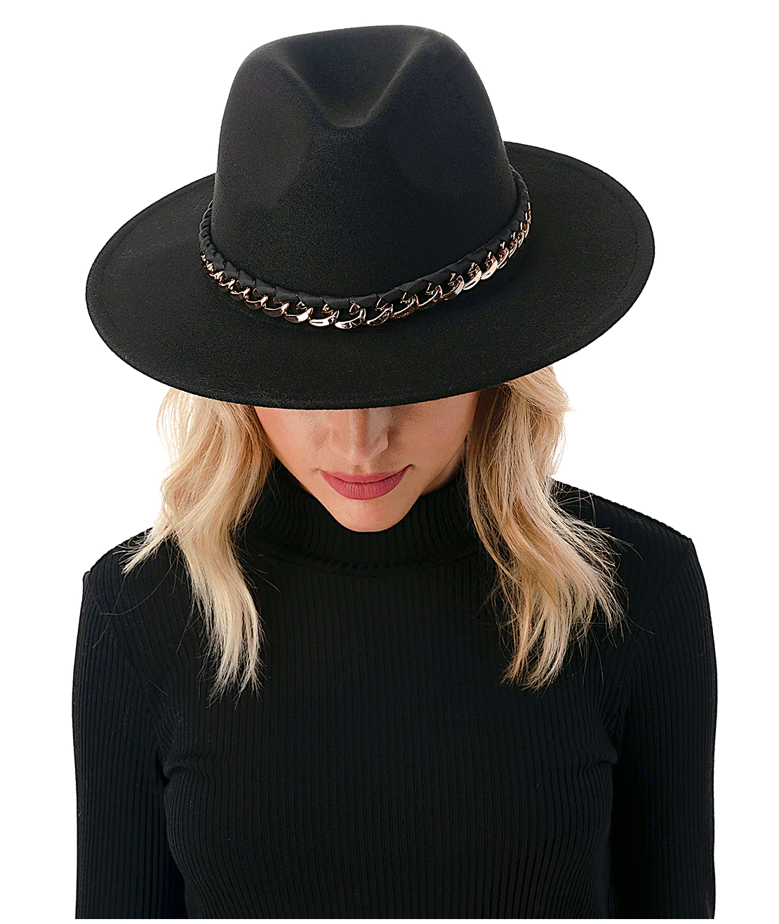Marcus Adler The Charlotte Panama Hat in Black