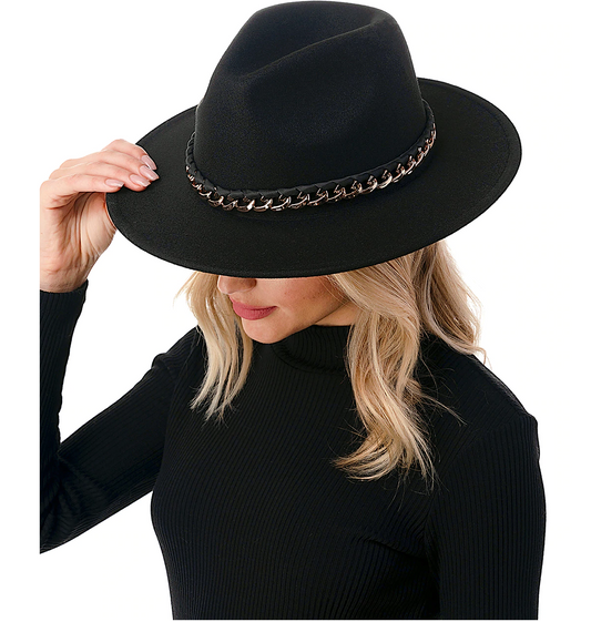 Marcus Adler The Charlotte Panama Hat in Black