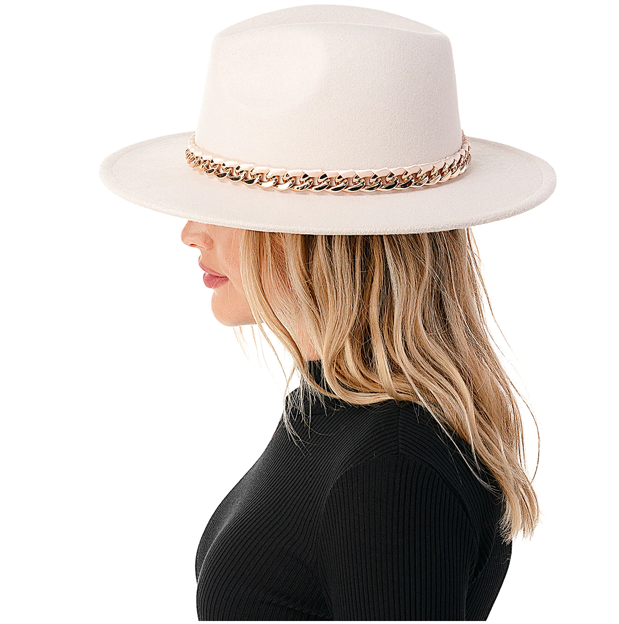 Marcus Adler The Charlotte Panama Hat in Bone