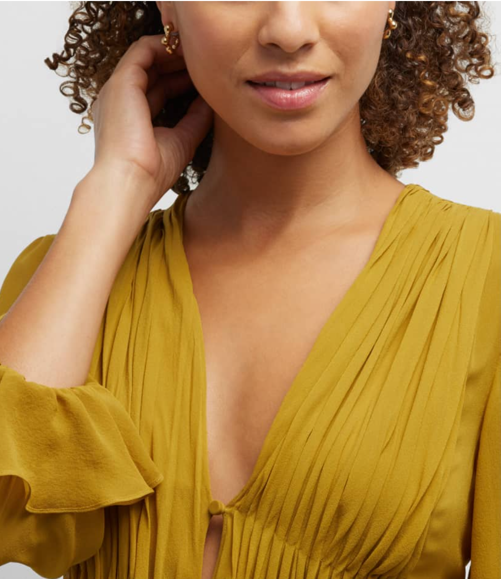 Mignonne Gavigan Cecille Hoop Earrings Gold