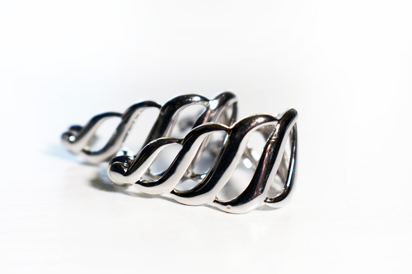 Vintage Monet Swirl Drop Earrings