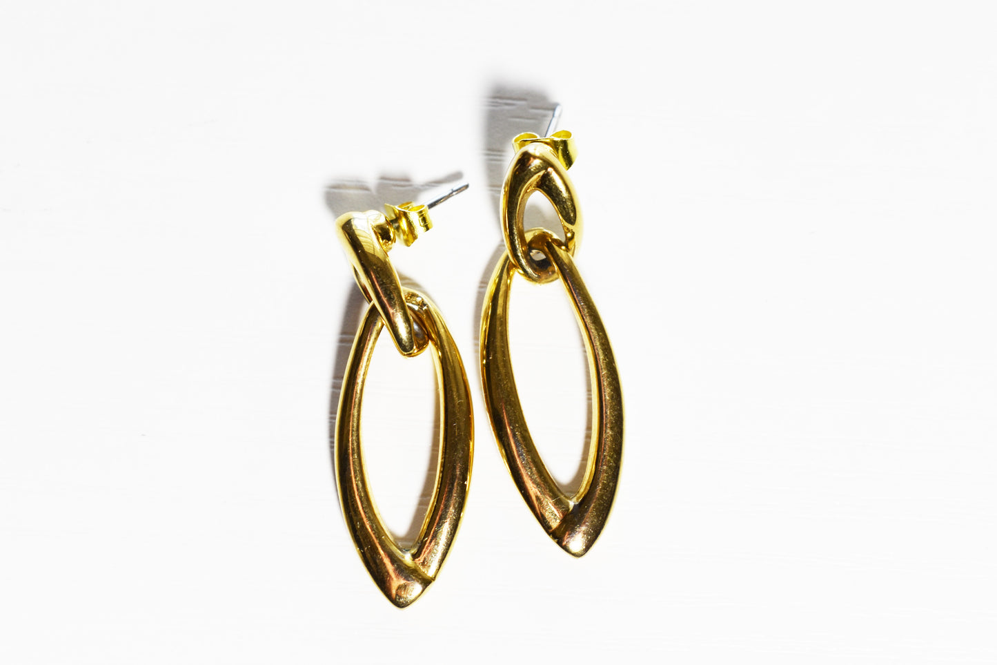 Vintage Napier Co. Lozenge Drop Earrings