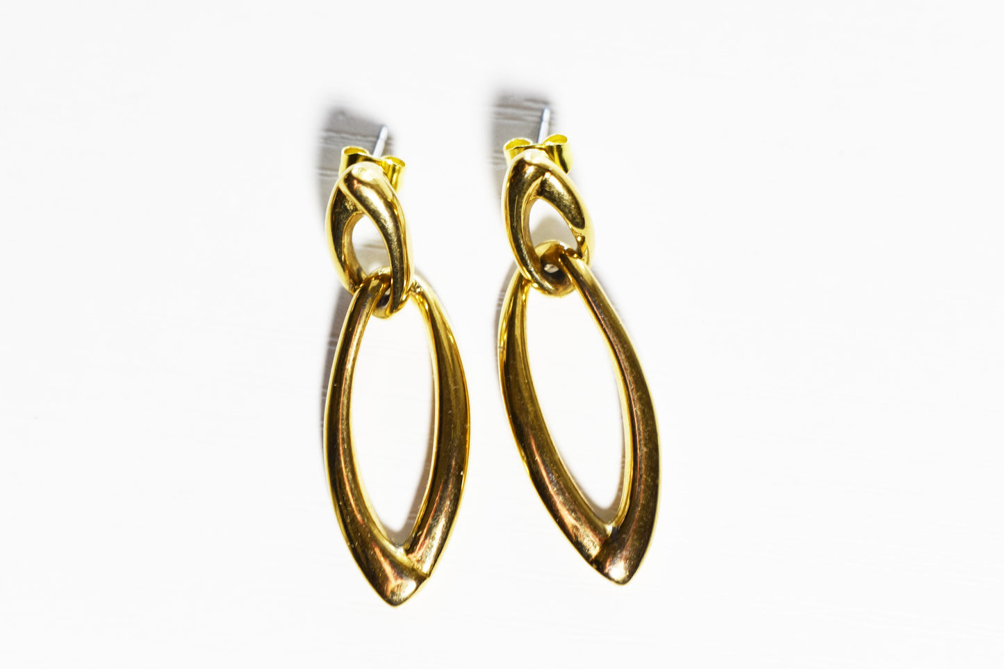 Vintage Napier Co. Lozenge Drop Earrings