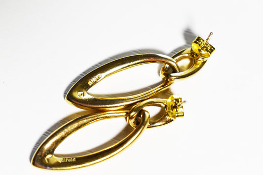 Vintage Napier Co. Lozenge Drop Earrings