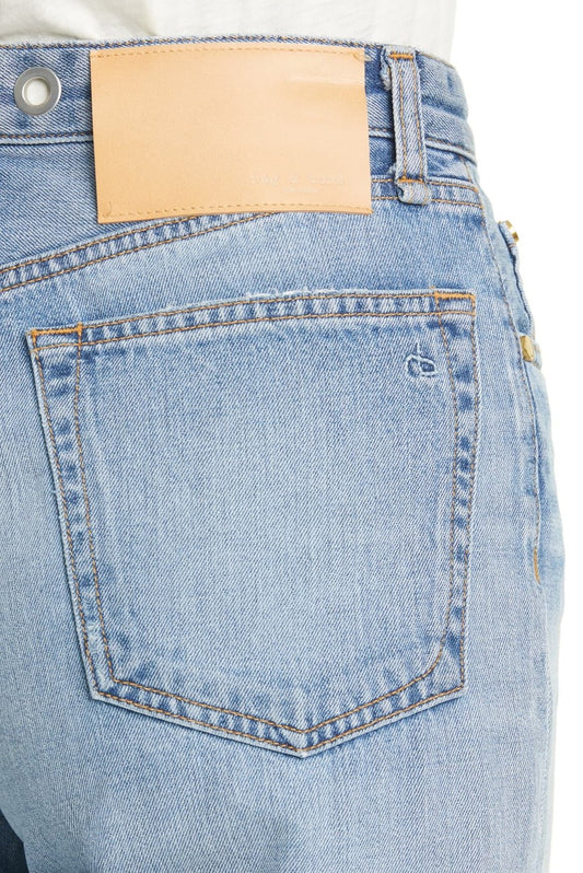 Rag & Bone Ruth Super High Rise Straight Leg Jeans