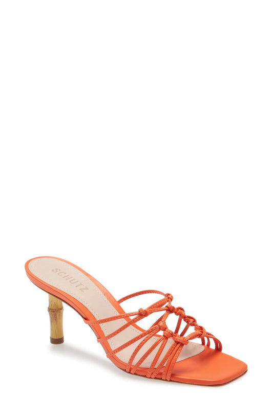 Schutz Dileni Strappy Slide Sandal - Size 7.5M