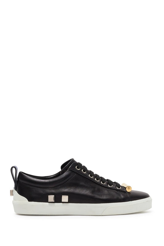 Stuart Weitzman Galaxy Aoki Leather Sneaker - Size 7.5M