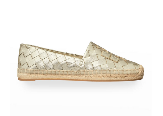 Tory Burch Ines Woven Espadrille - Size 10