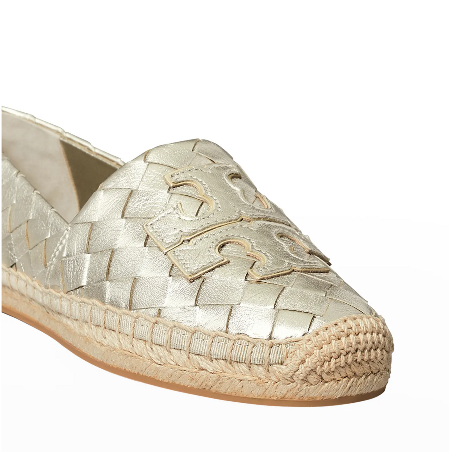 Tory Burch Ines Woven Espadrille - Size 10