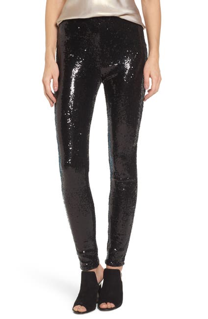 Trouve Sequin Leggings - Size S
