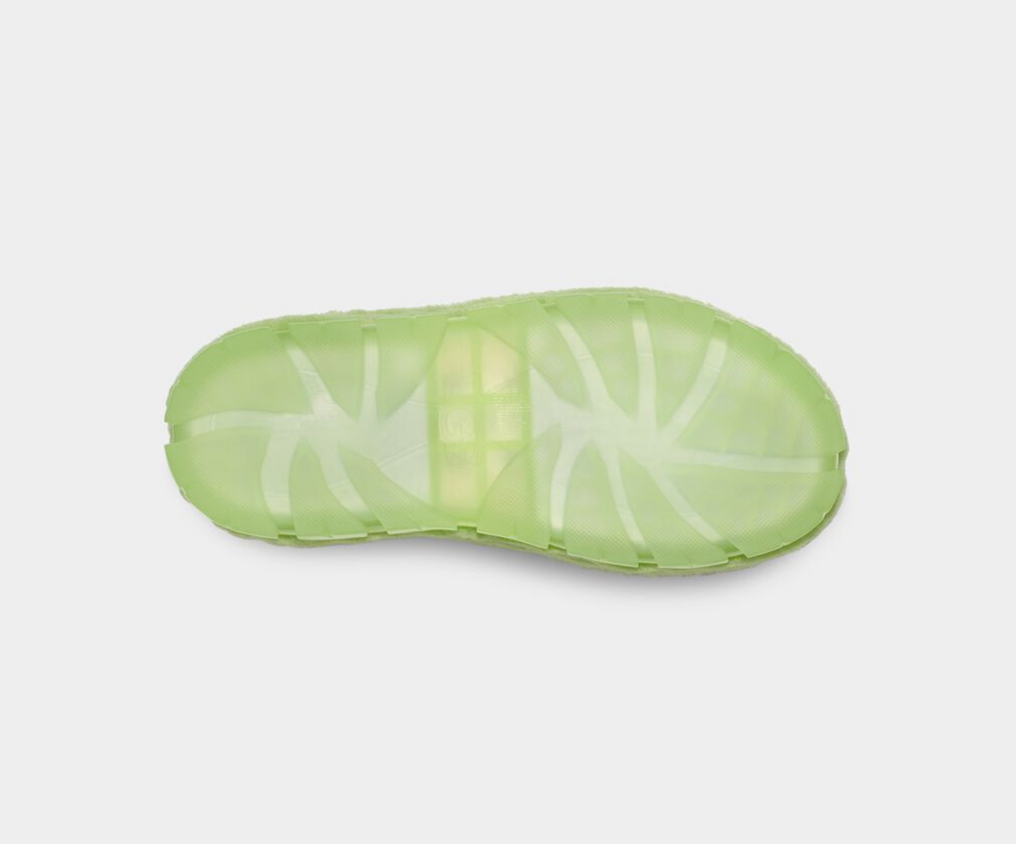 UGG Fluffita Green & Clear - Size 10