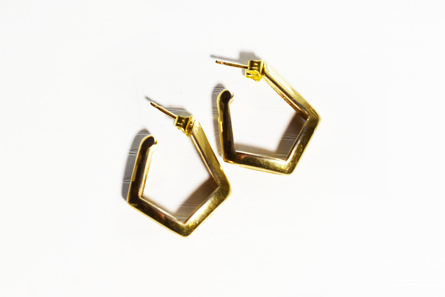 Vintage Geometric Hoops