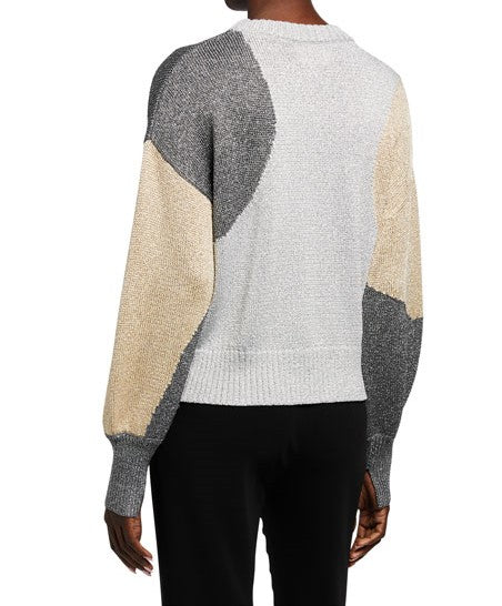 Cinq à Sept Clara Colorblock Pullover Sweater