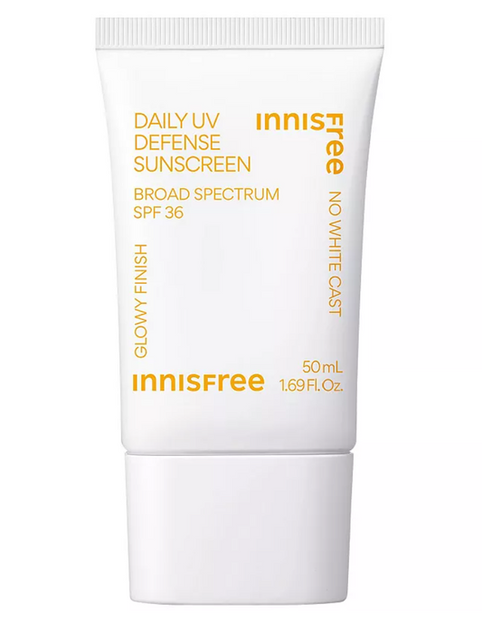 innisfree Daily UV Defense Invisible Broad Spectrum SPF 36 Sunscreen