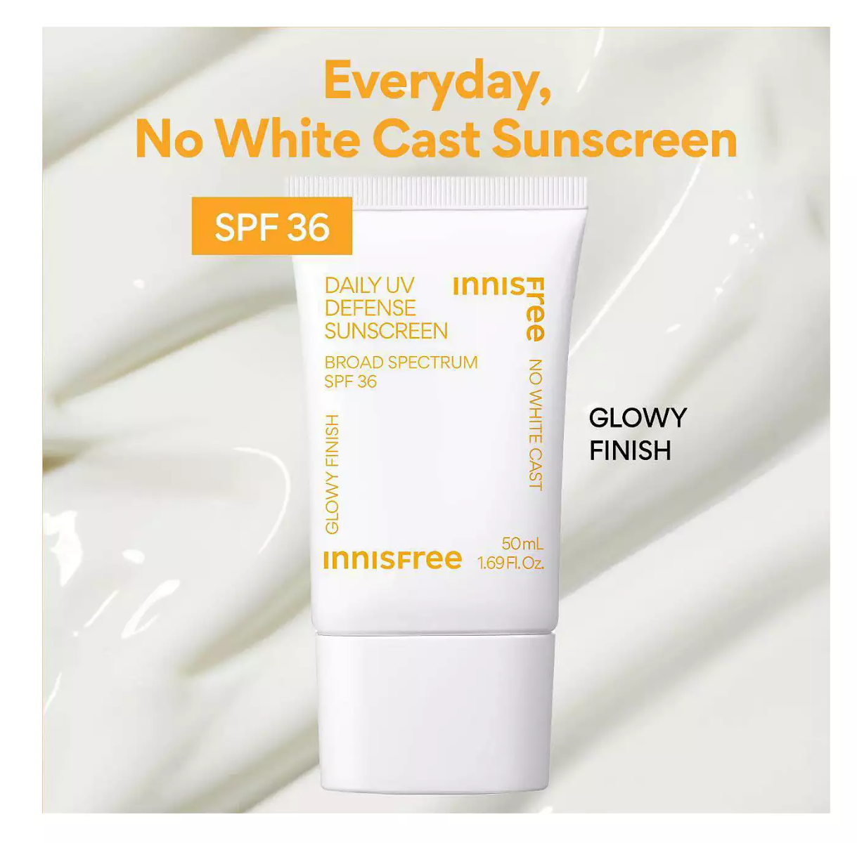 innisfree Daily UV Defense Invisible Broad Spectrum SPF 36 Sunscreen