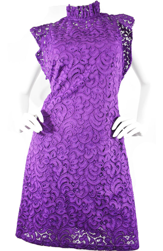 Alexia Admor Lace Cap Sleeve Sheath Dress - Size XL