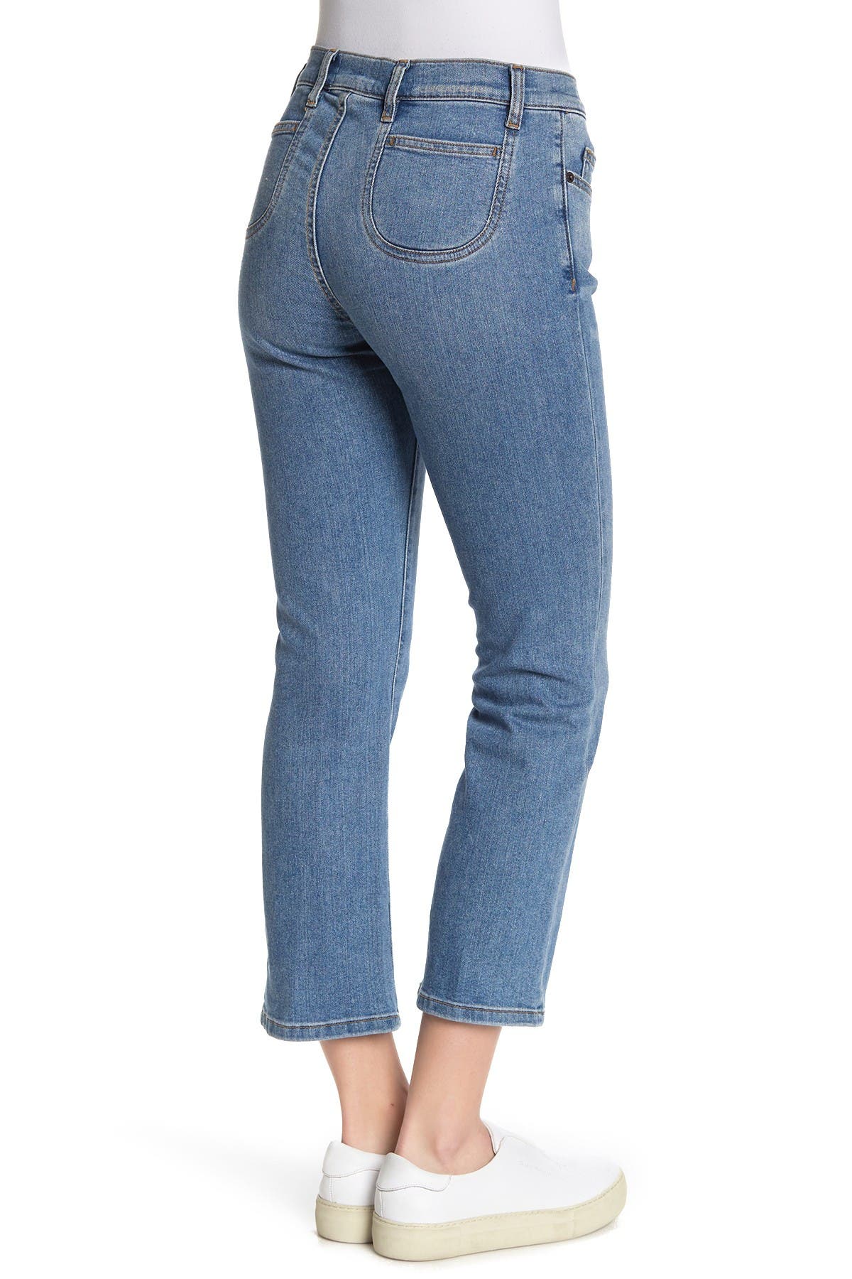 Current/Elliott Scooped Crop Jeans - Size 2 – Dezigner LLC.