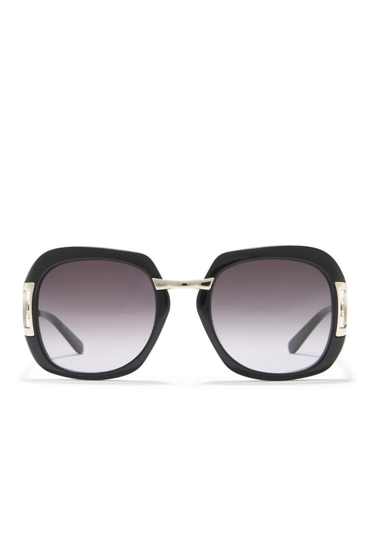 Etro Black 53mm Rectangle Sunglasses