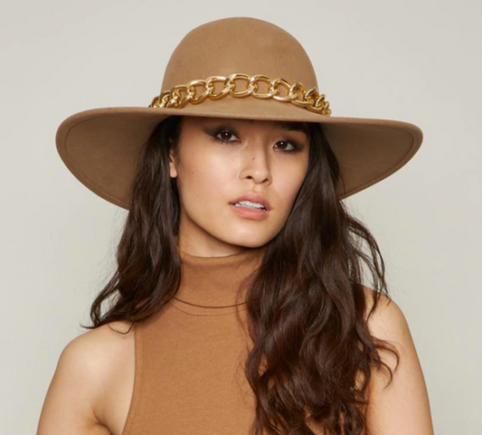 Eugenia Kim Honey Chain Wool Felt Hat