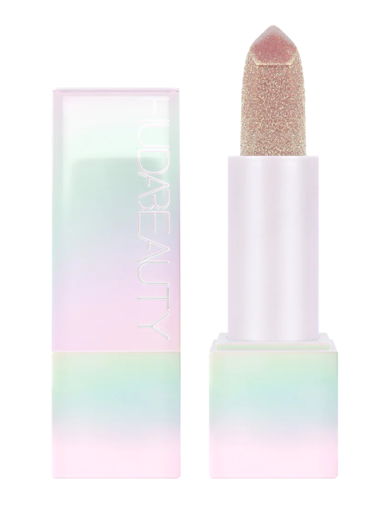 Huda Beauty Diamond Balm Lip Balm in Negligee Sheer Nude - Limited Edition