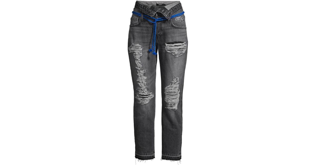 Svaghed pust sekundær HUDSON Jeans Jessi Relaxed High Waist Distressed Jeans - Size 8 – Dezigner  Heaven®, LLC.