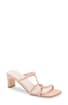 Intentionally Blank Willow Slide Sandal in Peach