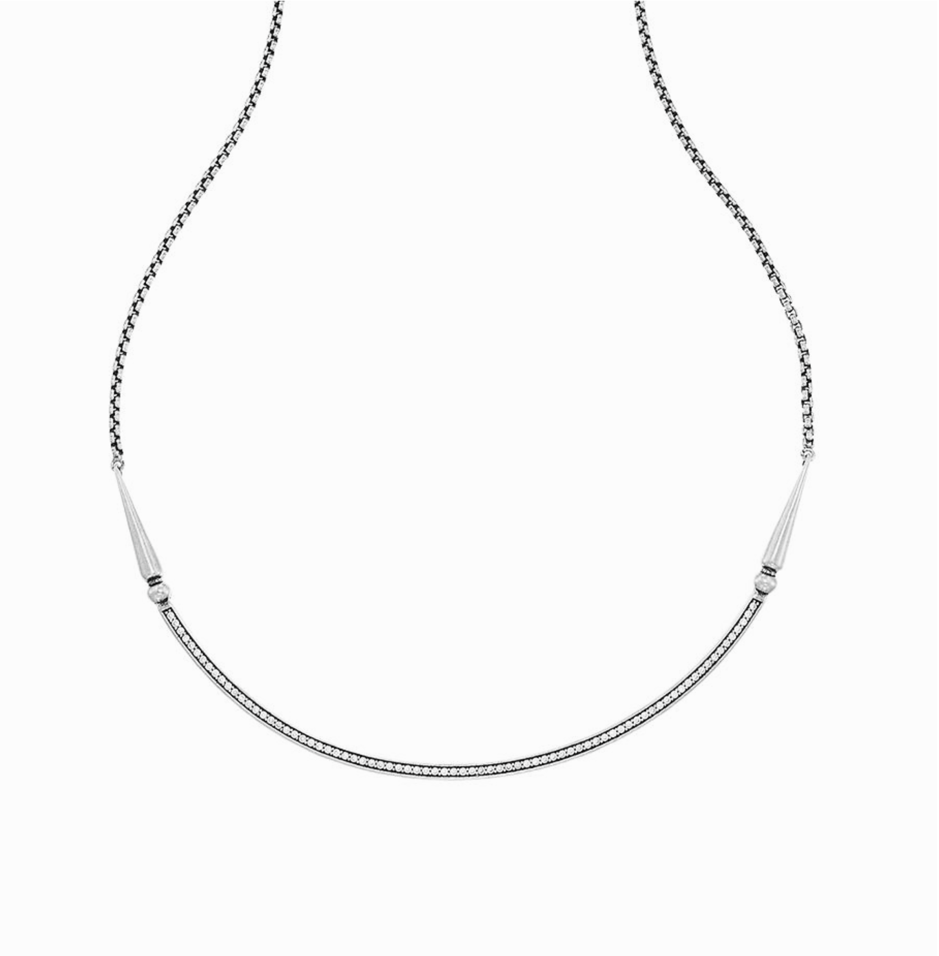 Kendra Scott Scottie Choker Necklace in Antique Silver